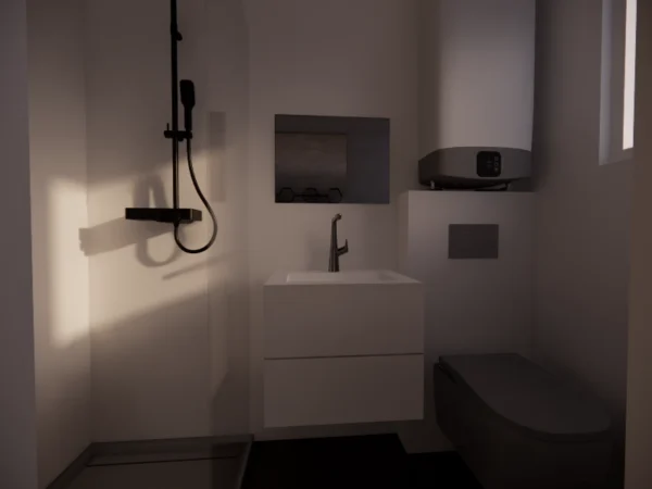 Studio in een container van 20 voet, 14 m² - Afbeelding 4