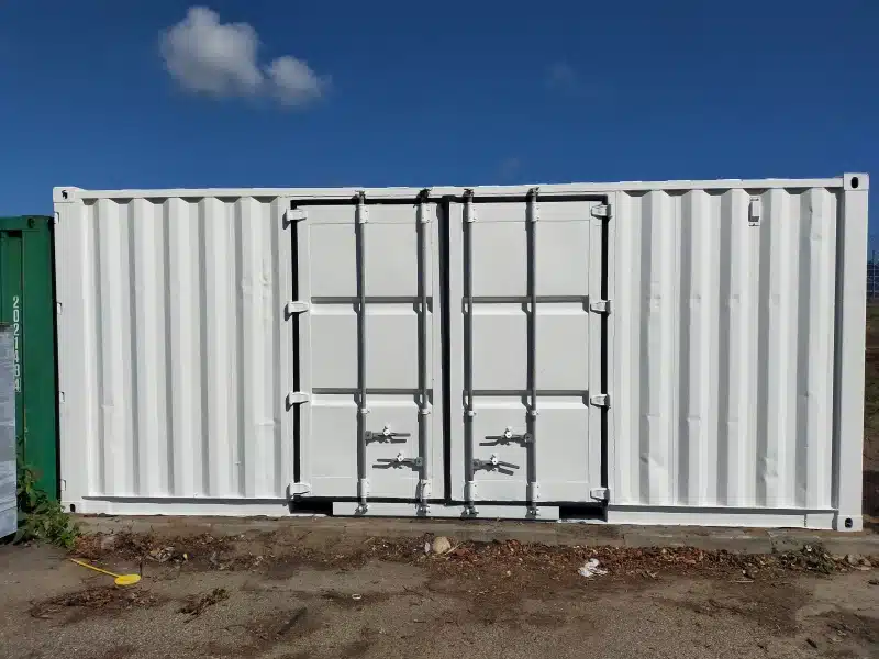20 voet zeecontainer met zijdeuren