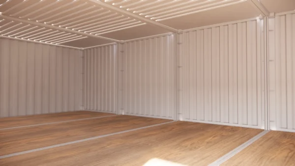 Opslagruimte van 55 m² in containers van 20 voet met metalen rolluik en dienstdeur - Afbeelding 6