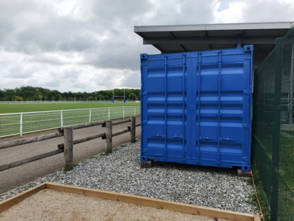 Bar/drinkgelegenheid in een container van 20 voet – 2 luifels - Afbeelding 4