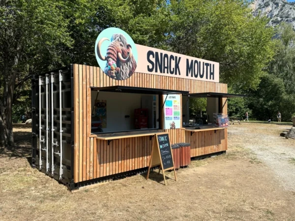 Snackbar in container van 20 voet – 2 zijluifels - Afbeelding 5