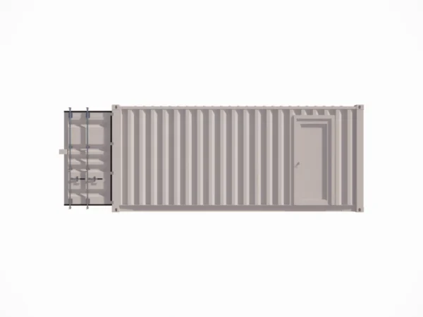 Kantoor in een container van 20 voet met opslagruimte - Afbeelding 2
